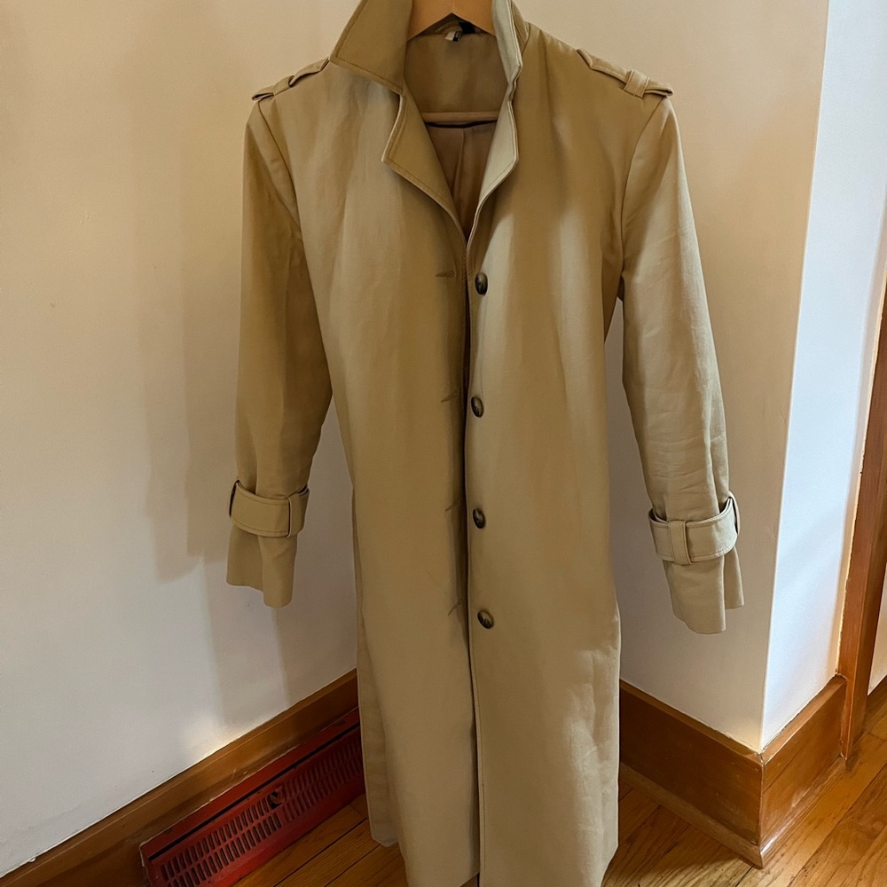 Topshop trench coat women’s size 4 US